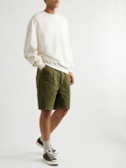Applied Art Forms - DM3-3 Straight-Leg Pleated Cotton and CORDURA-Blend Shorts - Green