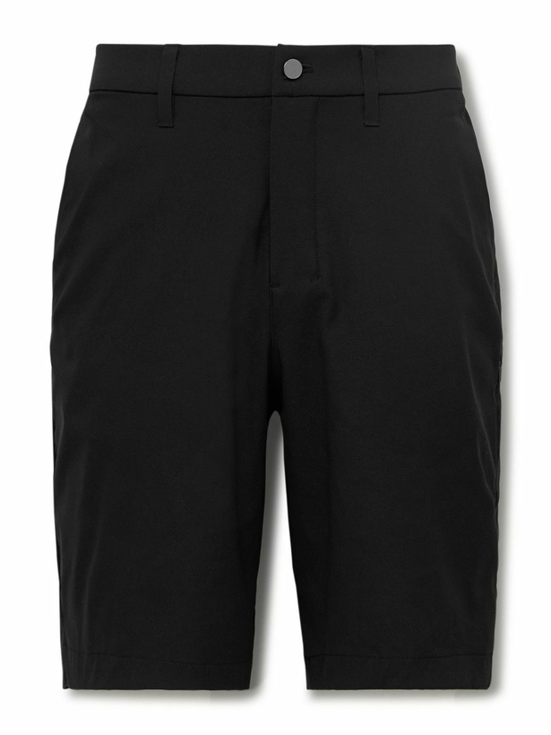 Photo: Lululemon - ABC 9&quot; Slim-Fit Straight-Leg Stretch-Nylon Golf Shorts - Black