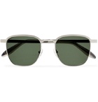 Moscot - Mish Square-Frame Silver-Tone and Acetate Sunglasses - Silver