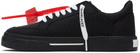 Off-White Black Vulcanized Low Sneakers