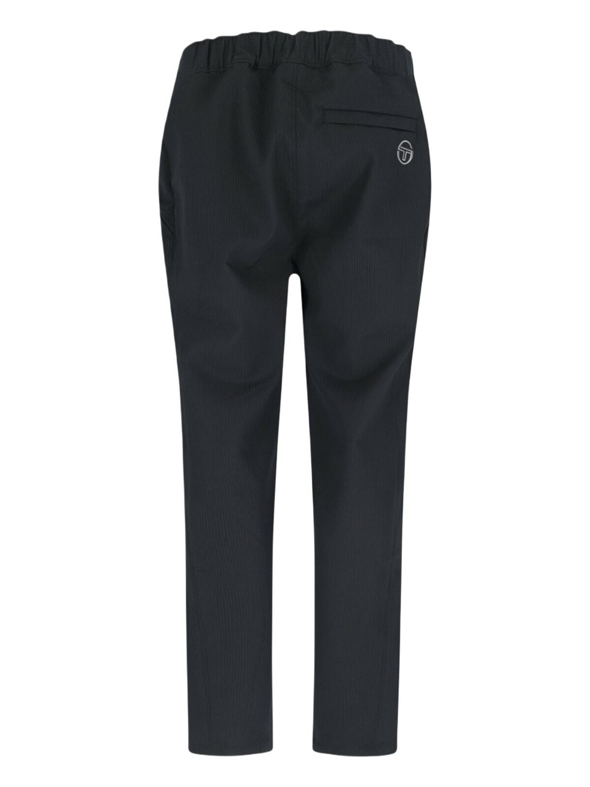 Sergio Tacchini Logo Straight Pants