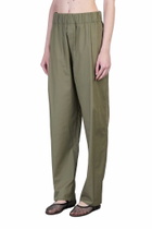 Laneus Pants In Green Cotton