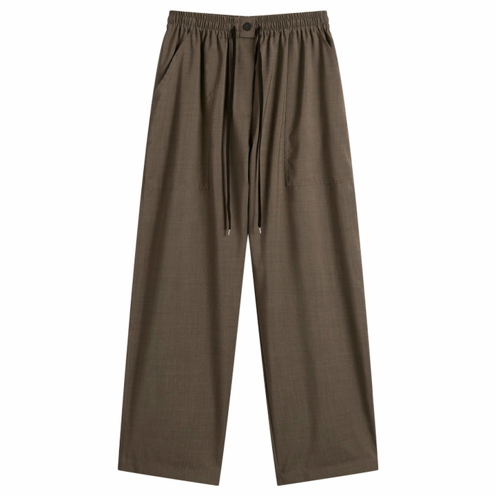Photo: Studio Nicholson Women's Capel Elasticated Waist Trouser in Melange