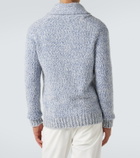 Eleventy Wool and cashmere-blend cardigan