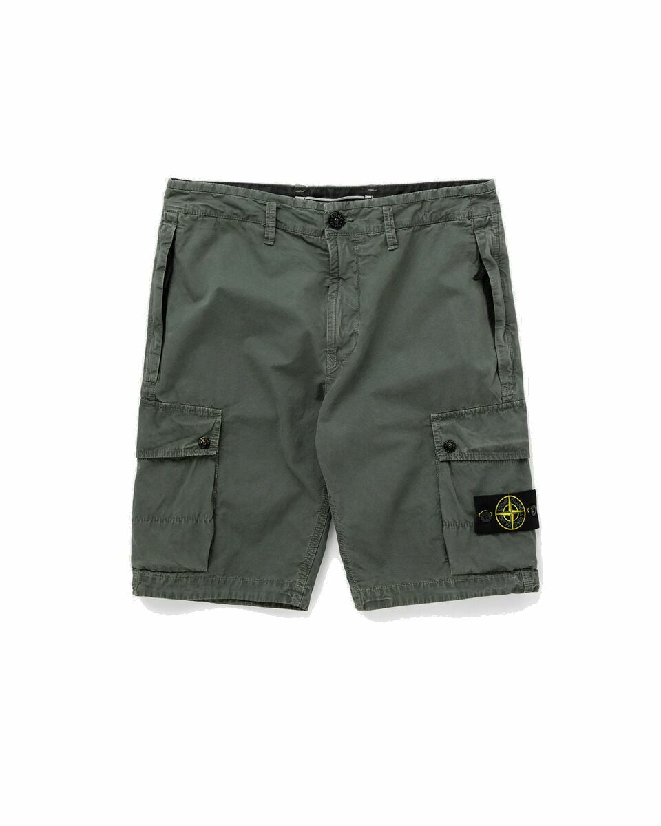 Photo: Stone Island Bermuda Shorts Green - Mens - Cargo Shorts