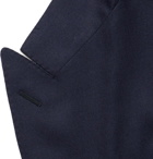Kingsman - Rocketman Navy Double-Breasted Wool-Twill Suit Jacket - Navy