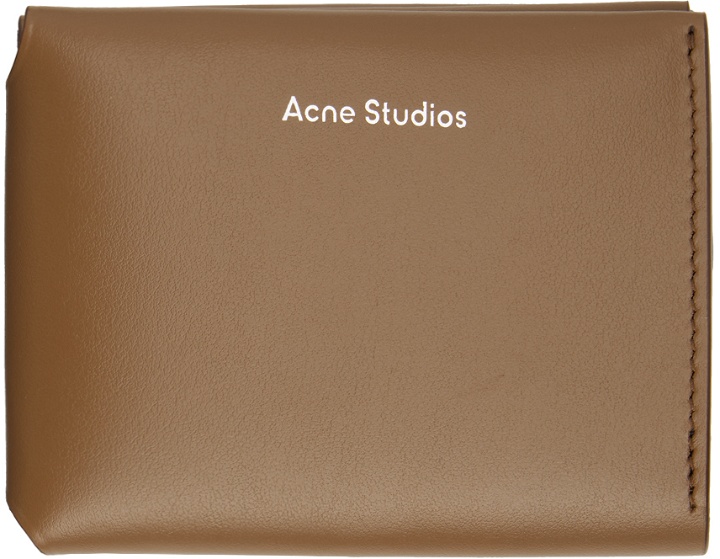 Photo: Acne Studios Brown Folded Wallet