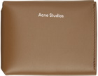 Acne Studios Brown Folded Wallet