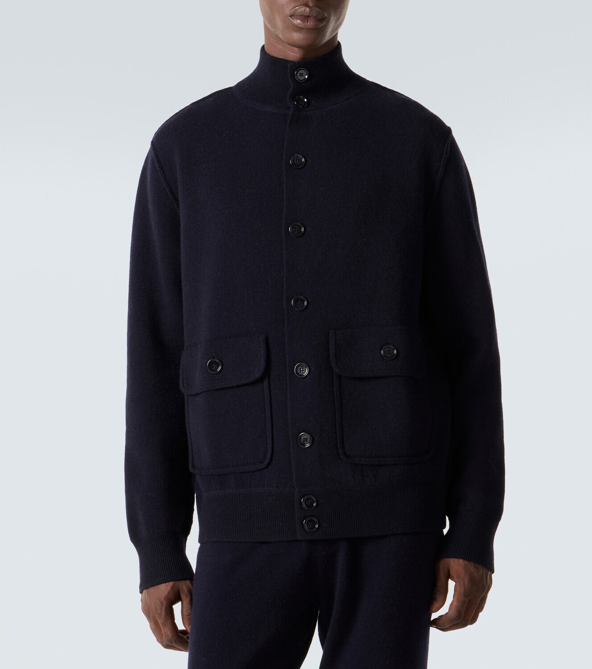 Allude Wool and cashmere jacket