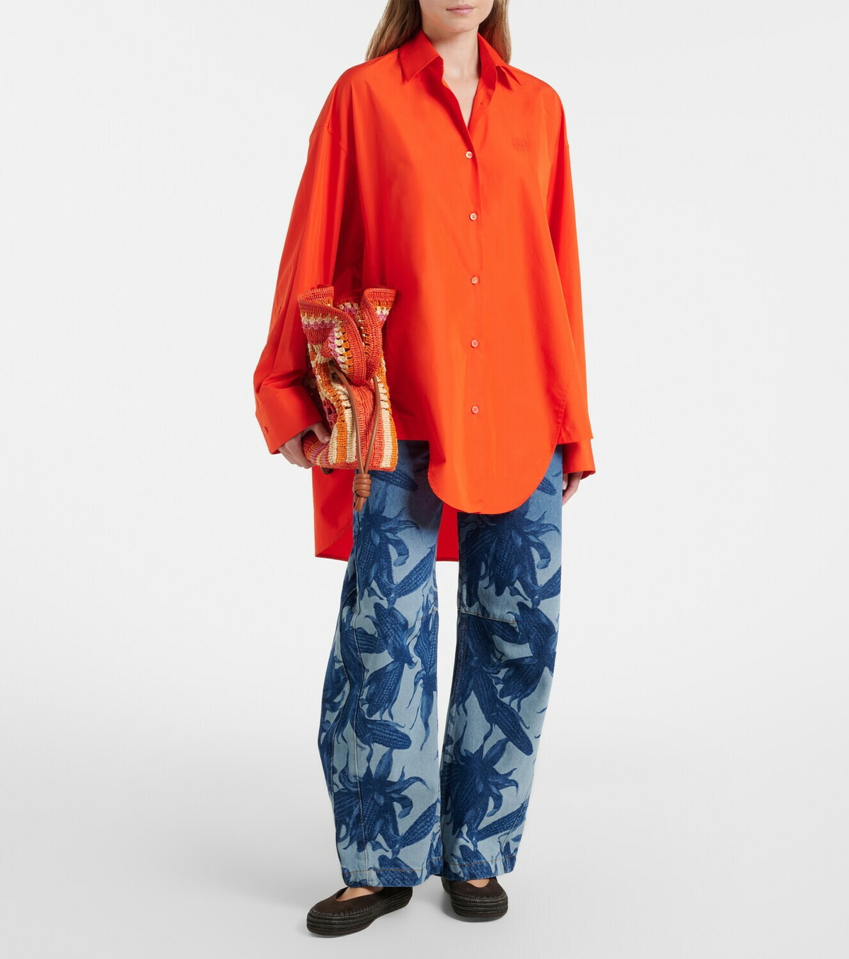 Loewe Paula's Ibiza cotton poplin shirt