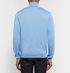 Berluti - Cashmere and Mulberry Silk-Blend Rollneck Sweater - Men - Light blue