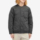 Nanga Men's Hinoc Ripstop Inner Down Cardigan in Black