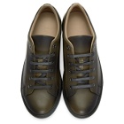 Lanvin Green Leather Sneakers