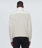 Moncler Down-paneled wool jacket