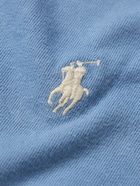 Polo Ralph Lauren - Logo-Embroidered Cotton-Jersey T-Shirt - Blue