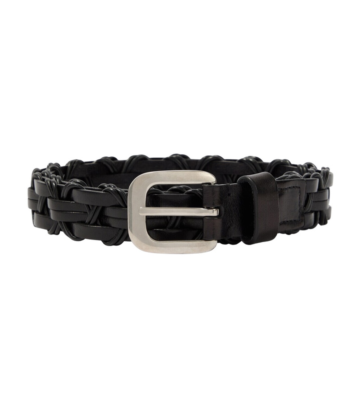 Photo: The Row Cord woven leather belt