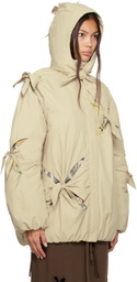 J.KIM Beige Kundimi Long Jacket