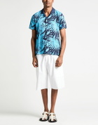 Orlebar Brown Mens Shirt in Azure