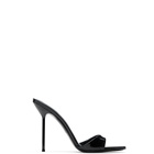 Paris Texas Black Lidia Mule 105 Heeled Sandals