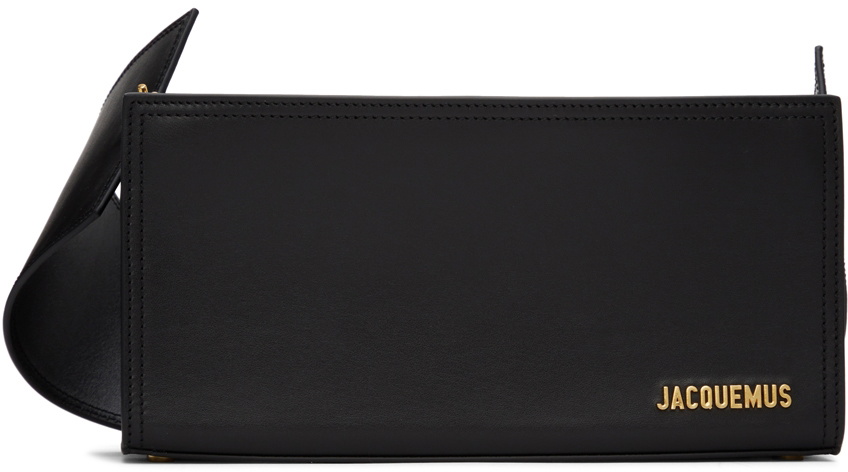 jacquemus black le rectangle bag