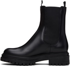 Gianvito Rossi Black Chester Chelsea Boots