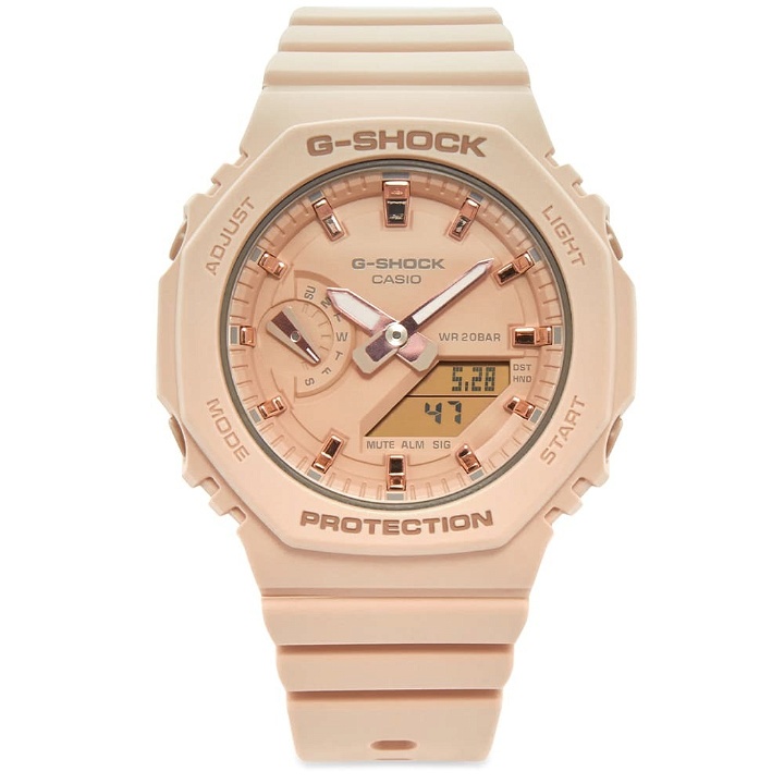 Photo: G-Shock Men's Casio GMA-S2100 36mm New Carbon Watch in Pink 