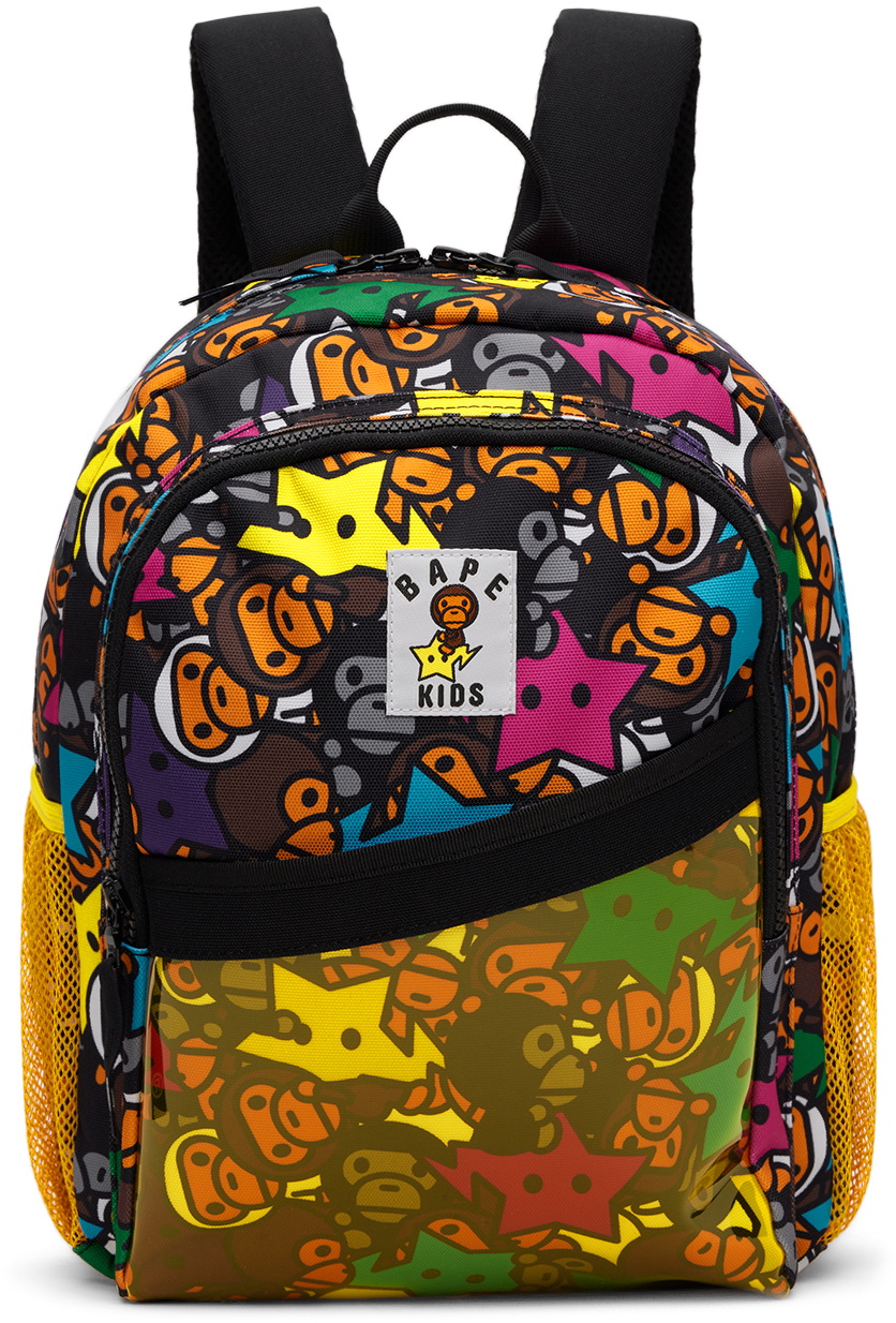 BAPE Kids Multicolor All Baby Milo STA Day Backpack A