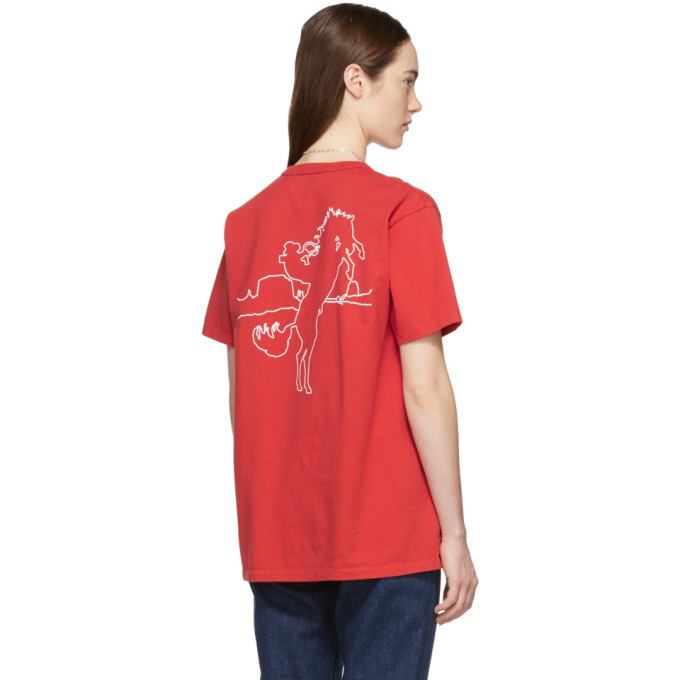 Bianca Chandon Red Wyoming T-Shirt