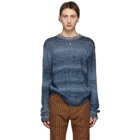 Acne Studios Blue Striped Sweater