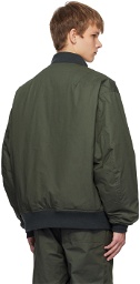 nanamica Green Insulation Bomber Jacket