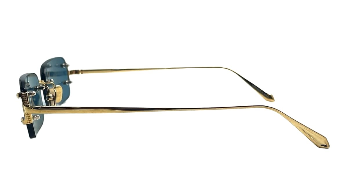 Linda Farrow Taylor - Yellow Gold Sunglasses