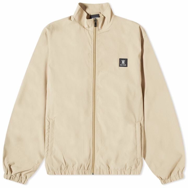 Photo: Daily Paper Men's Peyisai Track Jacket in Twill Beige