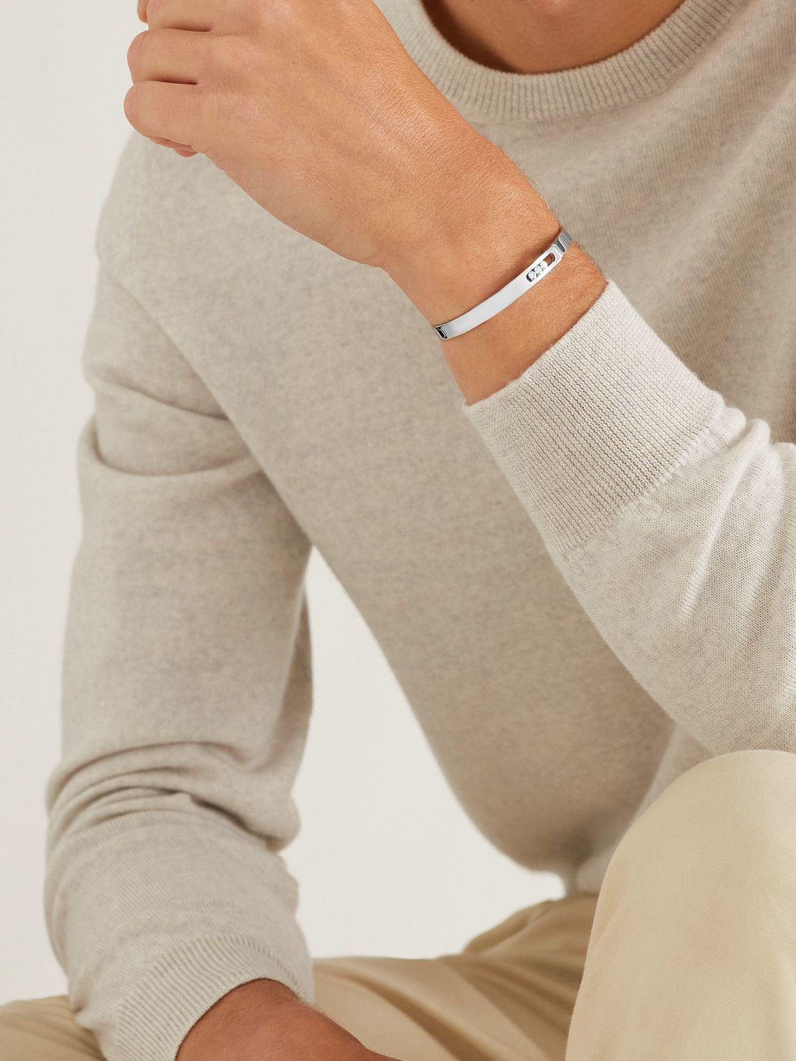 Messika - Move Noa White Gold Diamond Bracelet - Silver