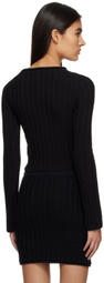 Filippa K Black Rib Sweater