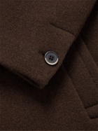 Barena - Double-Breasted Wool-Blend Coat - Brown