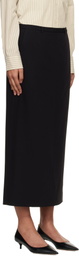 Dunst Black H-Line Maxi Skirt