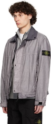 Stone Island Blue Raw Linen Plated-OVD