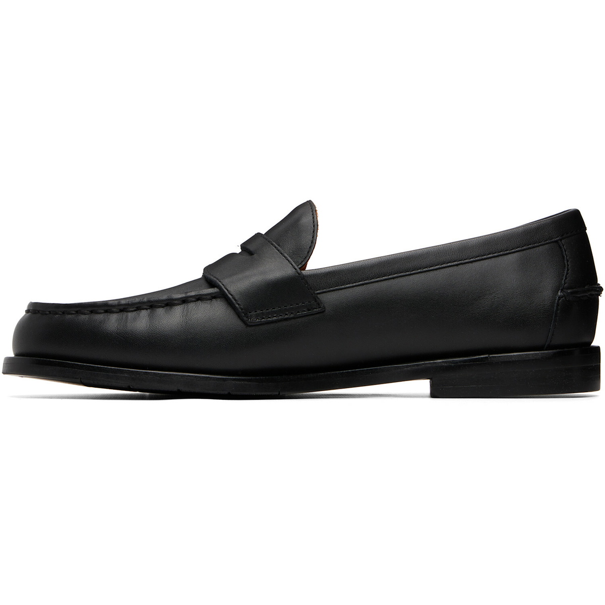 Polo Ralph Lauren Black Alston Leather Penny Loafers
