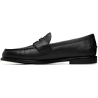 Polo Ralph Lauren Black Alston Leather Penny Loafers