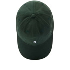 Norse Projects Men's Twill Sports Cap in Dartmouth Green