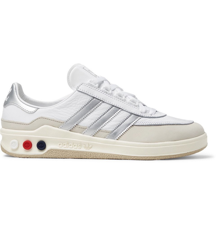 Photo: adidas Consortium - GLXY SPZL Leather Sneakers - White