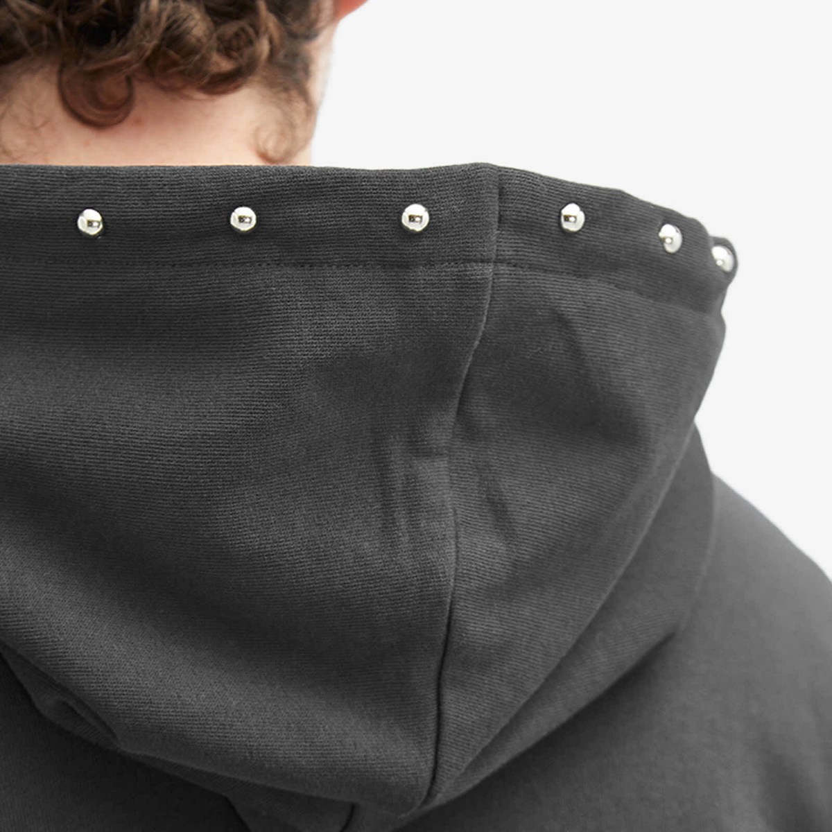 Dime Men's Cursive French Terry Hoodie in Black Dime