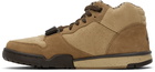 Nike Beige & Brown Air Trainer 1 Sneakers