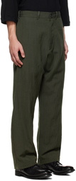 Jan-Jan Van Essche Green O-Project Four-Pocket Trousers