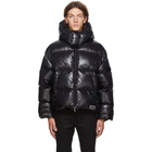 Valentino Black Down VLTN Hooded Coat