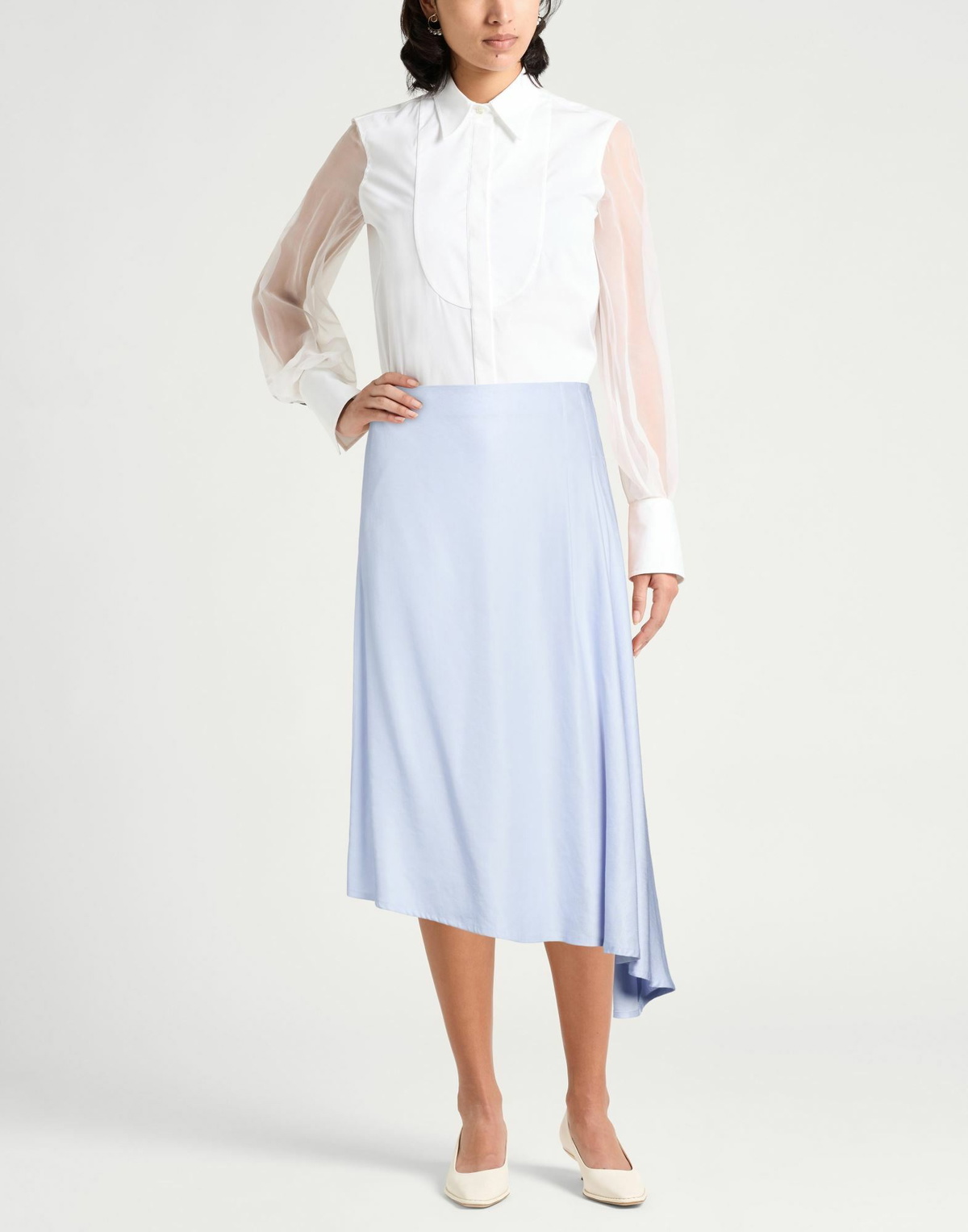 Peserico Womens Midi skirt Lilac