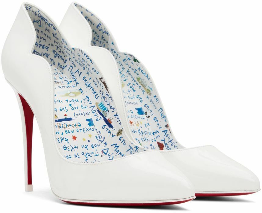 Christian Louboutin Hot Chick 100 Patent Pumps