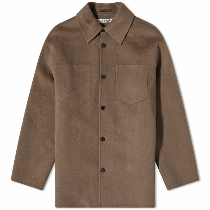 Photo: Acne Studios Men's Domen Double Jacket in Fox Grey