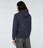 Sunspel - Hooded cotton loopback sweatshirt