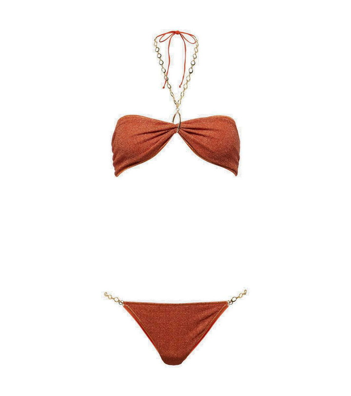 Photo: Oséree Lumière O-Chain lamé bikini